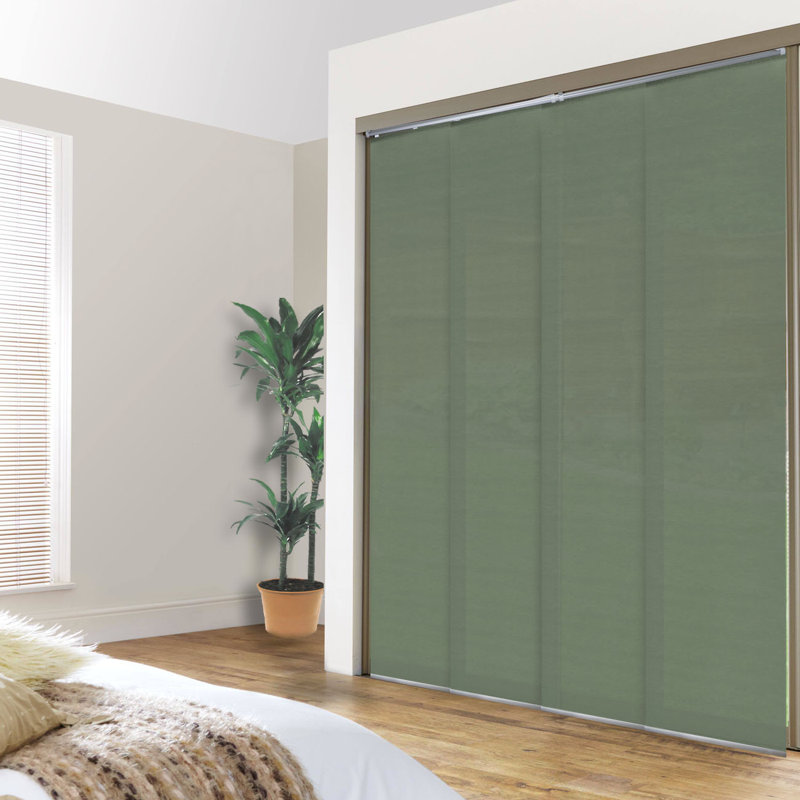 Chicology Sliding Panel Room Darkening Vertical Blind & Reviews Wayfair
